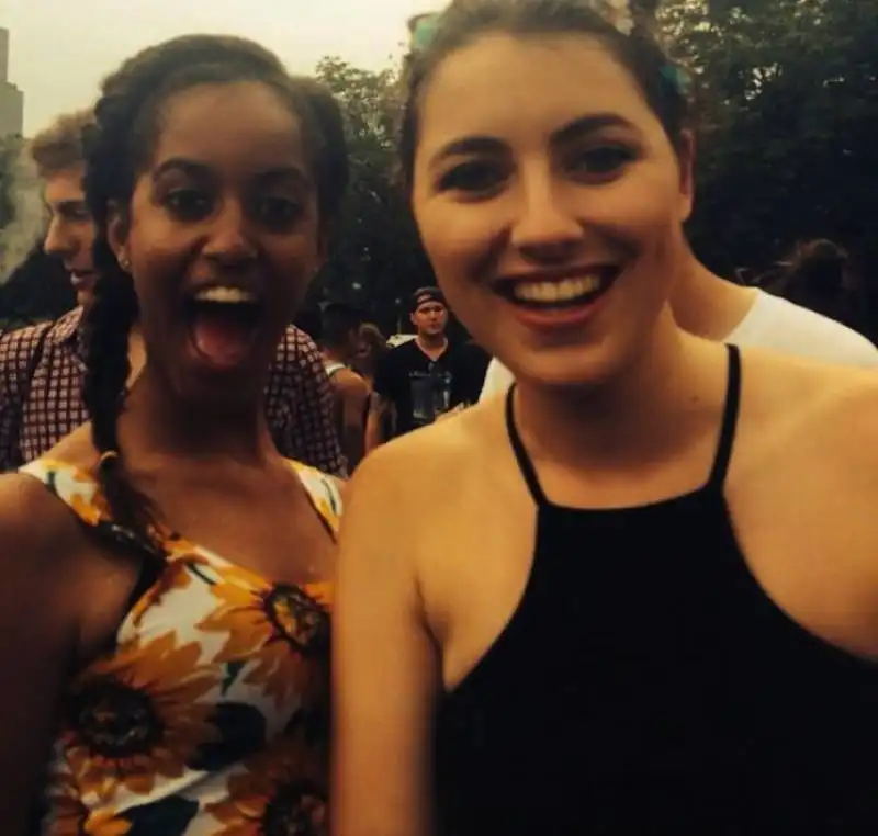 al lollapalooza con malia obama