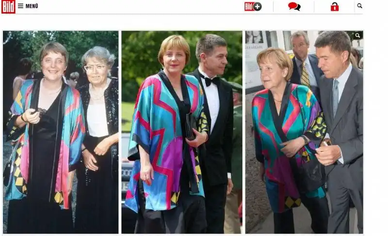 angela merkel vestiti