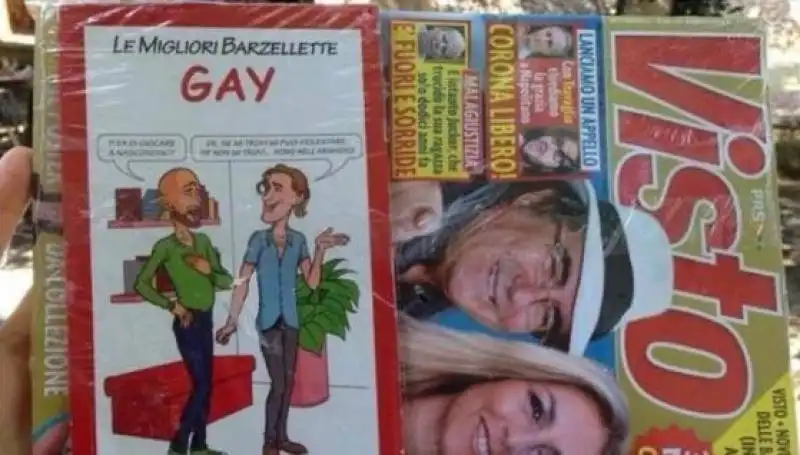 BARZELLETTE GAY ALLEGATO DEL SETTIMANALE VISTO