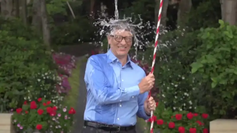 bill gates partecipa alla sfida