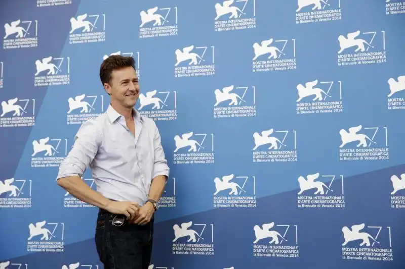 edward norton a venezia