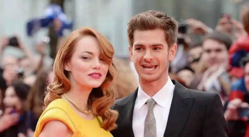 Emma Stone e Andrew Garfield, protagonisti a Venezia 71. Lui con 99 Homes di Ramin Bahrani, lei nel film di apertura Birdman di Alejandro Gonzalez Inarritu 