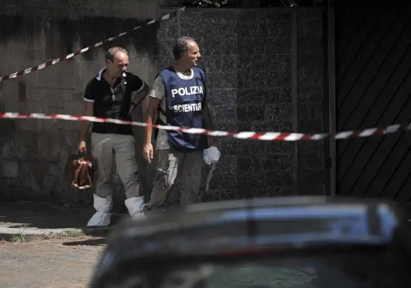 federico leonelli uccide e decapita la colf nella villa dell eur (foto lapresse) 11