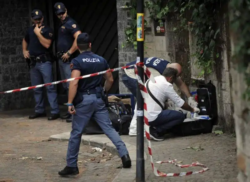 federico leonelli uccide e decapita la colf nella villa dell eur (foto lapresse) 18