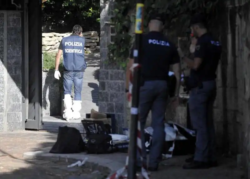 federico leonelli uccide e decapita la colf nella villa dell eur (foto lapresse) 20