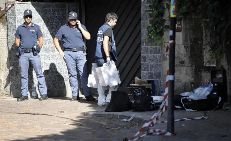 federico leonelli uccide e decapita la colf nella villa dell eur (foto lapresse) 25