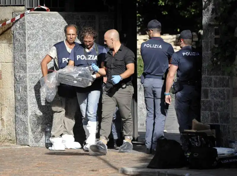 federico leonelli uccide e decapita la colf nella villa dell eur (foto lapresse) 27