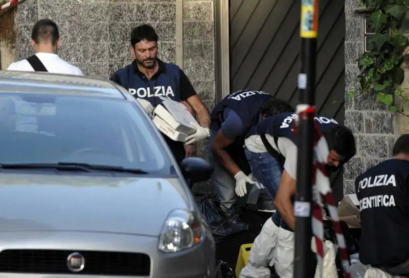 federico leonelli uccide e decapita la colf nella villa dell eur (foto lapresse) 34