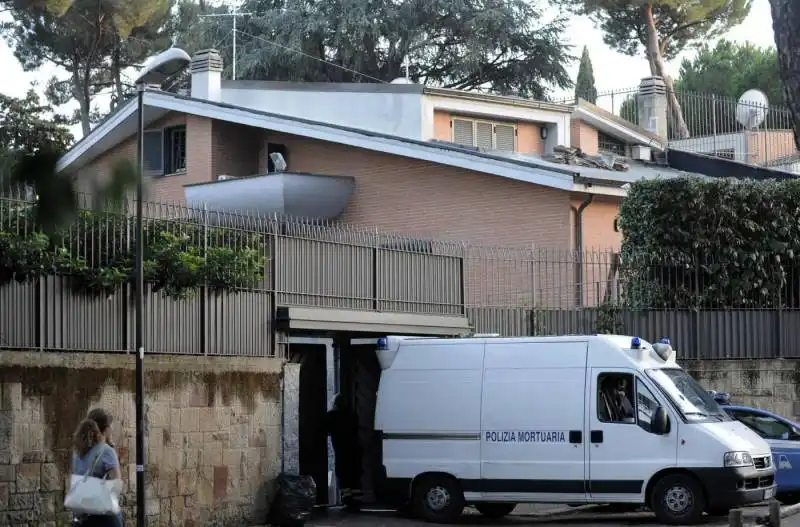 federico leonelli uccide e decapita la colf nella villa dell eur (foto lapresse) 38