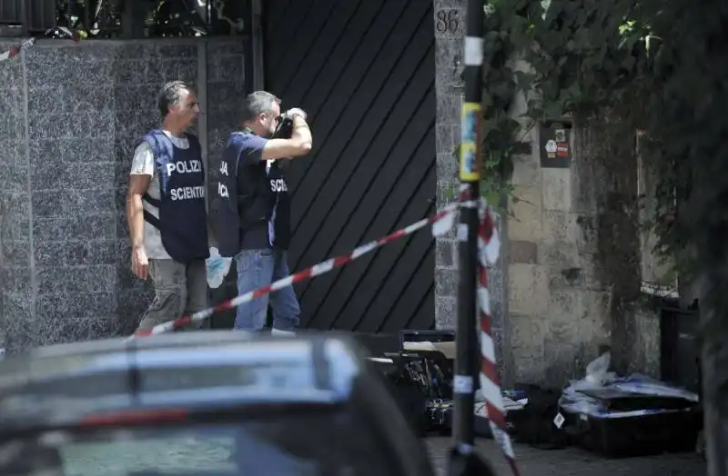 federico leonelli uccide e decapita la colf nella villa dell eur (foto lapresse) 4