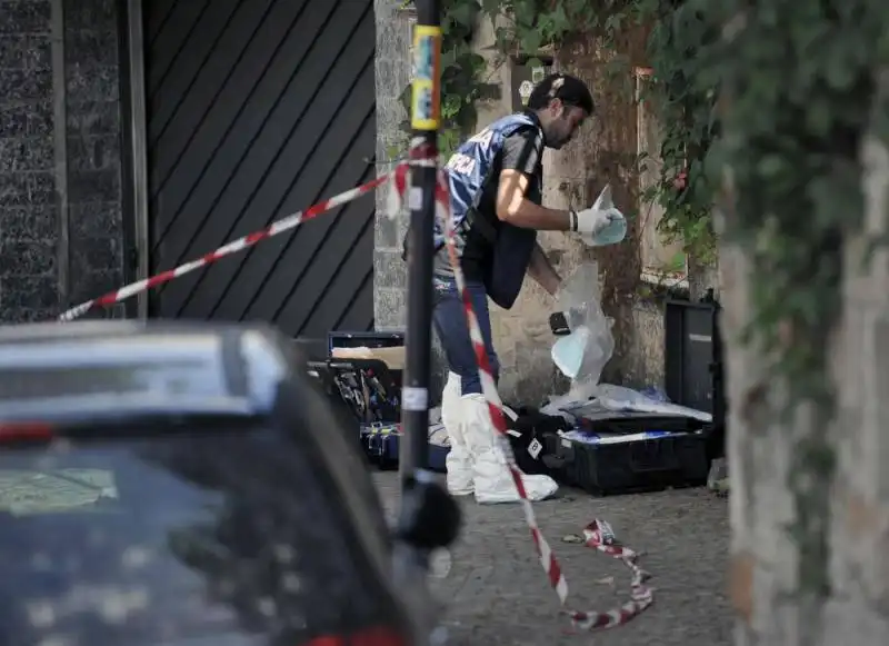 federico leonelli uccide e decapita la colf nella villa dell eur (foto lapresse) 9