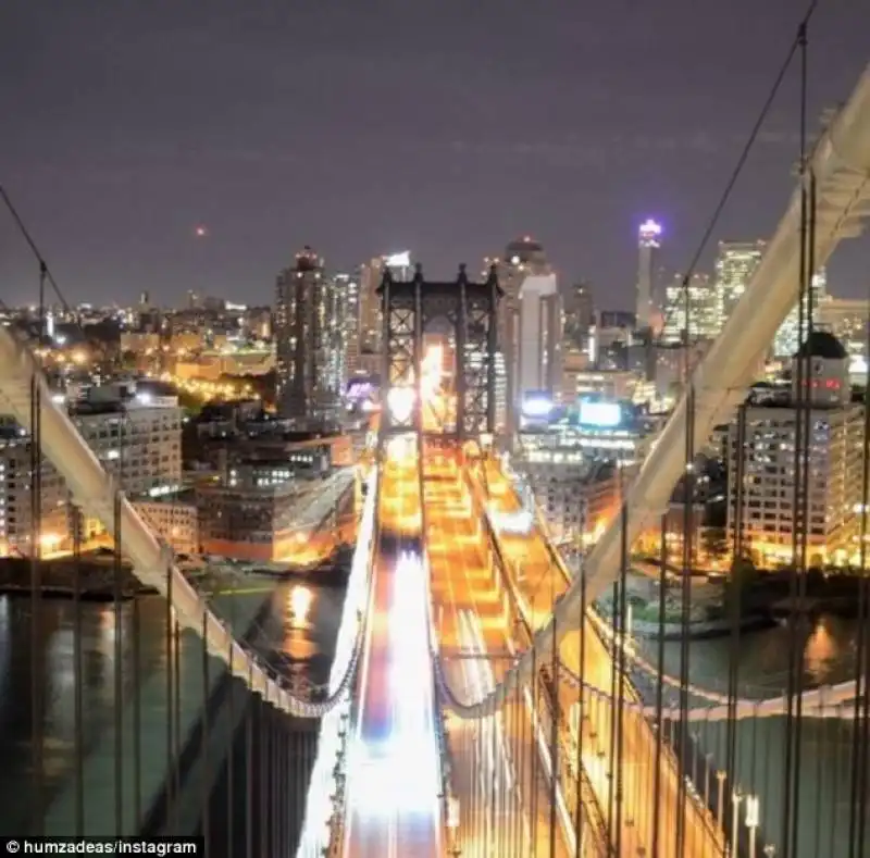 fotografare il ponte dalla cima del ponte