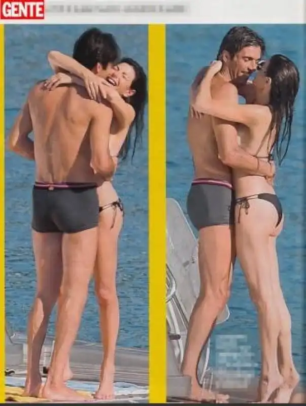 GIGI BUFFON E ILARIA D'AMICO IN VACANZA