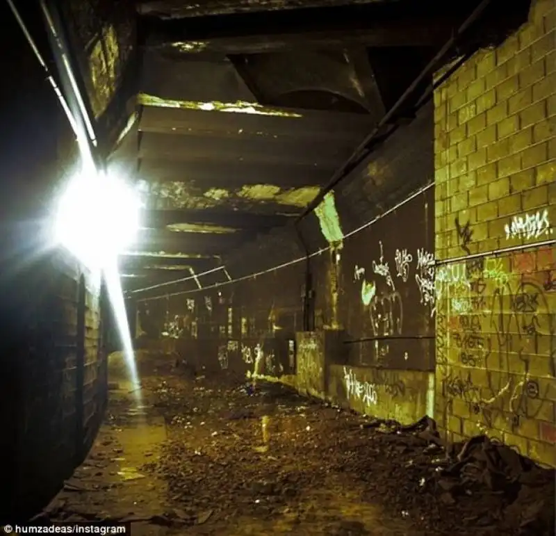 ispezione nei tunnel di new york