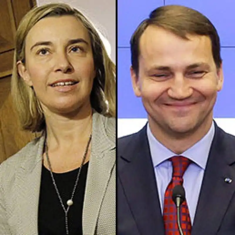 mogherini sikorski