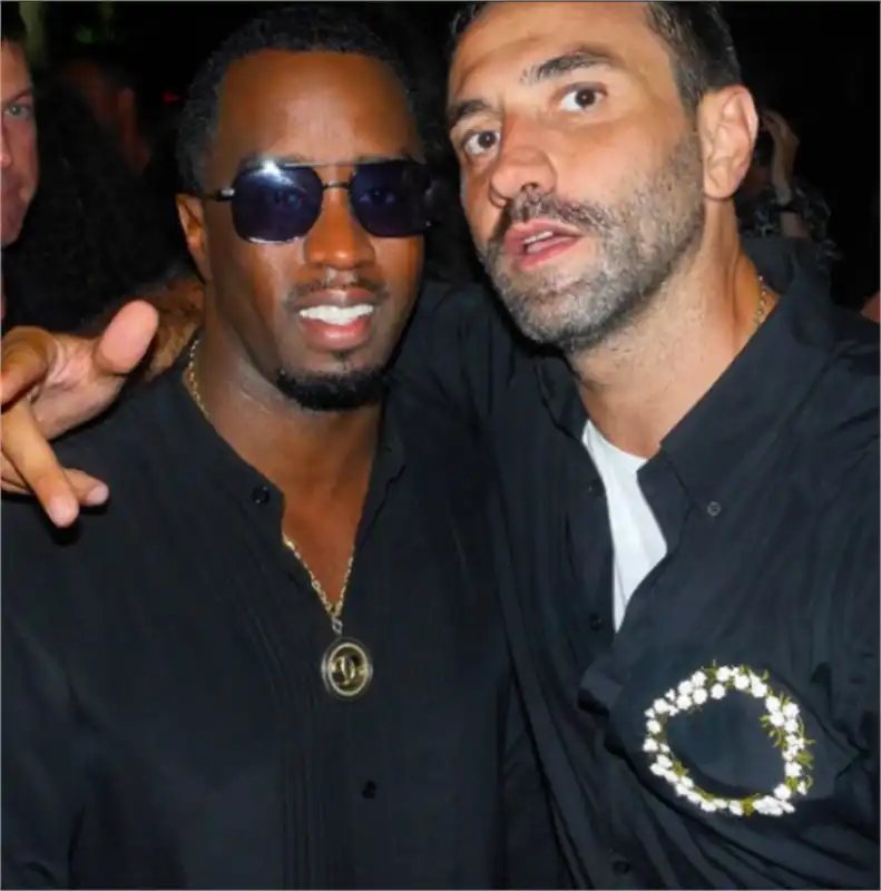 riccardo tisci p. diddy