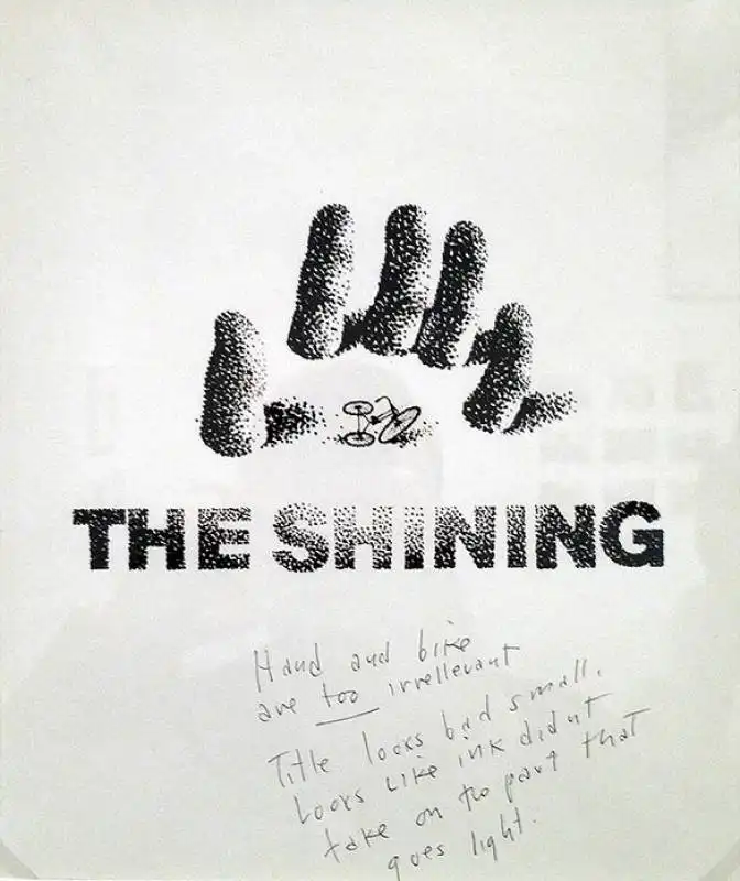 saul bass e il poster concept di the shining   kubrick  1