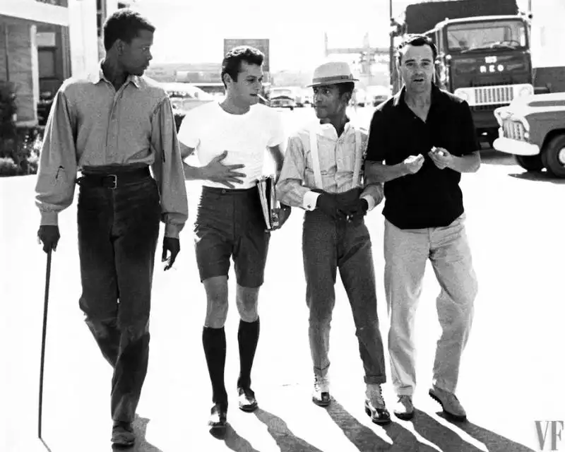 sidney poitier tony curtis sammy davis jr jack lemmon