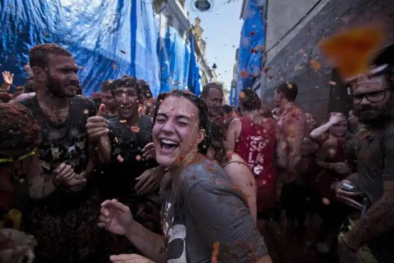 tomatina festival, la battaglia dei pomodori 8