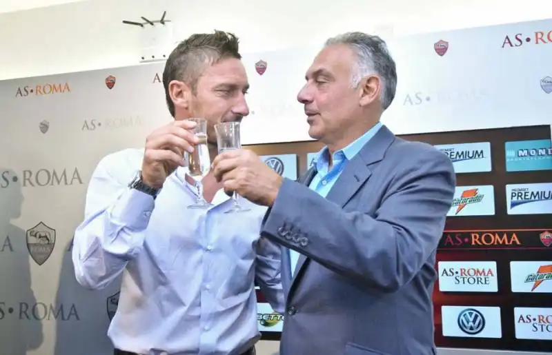 TOTTI E JAMES PALLOTTA 