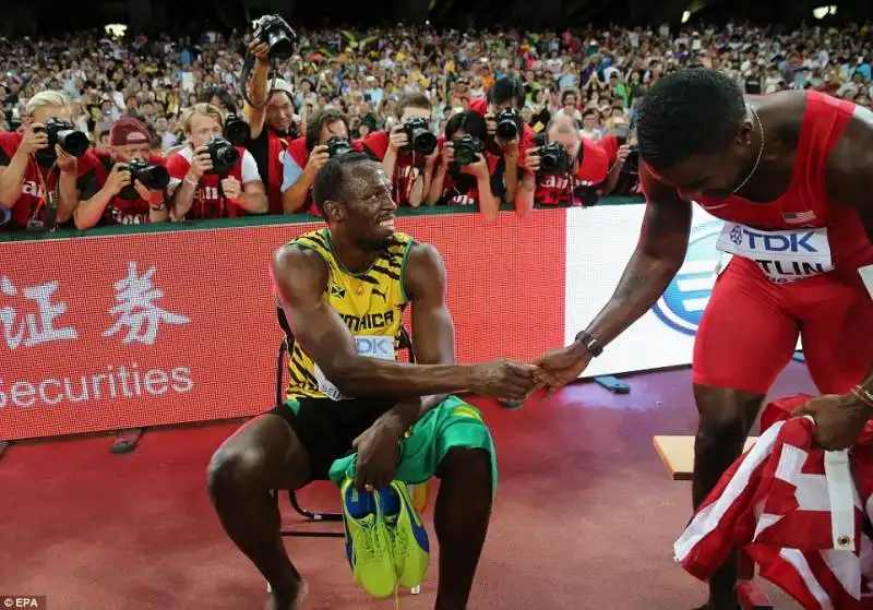 bolt e gatlin 