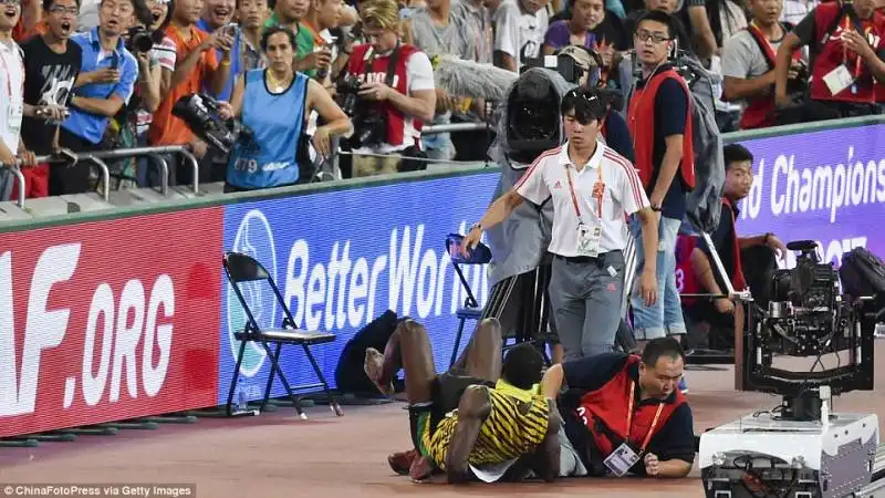 bolt urtato dal cameraman