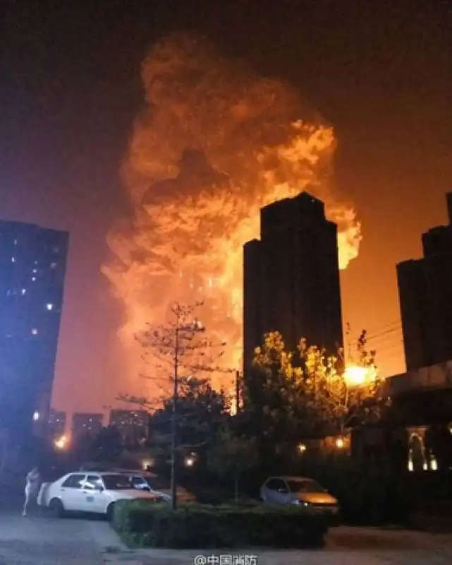 cina   esplosione a tianjin  1