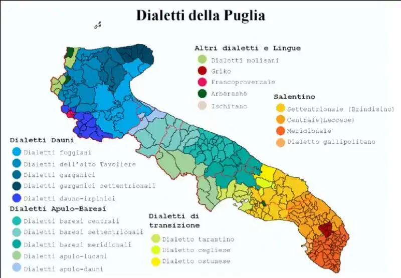 dialetti di puglia 