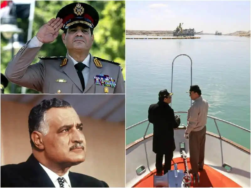 EGITTO SUEZ NASSER AL SISI