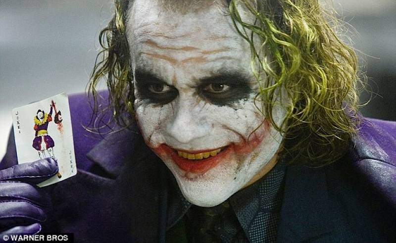 heath ledger nella parte di joker