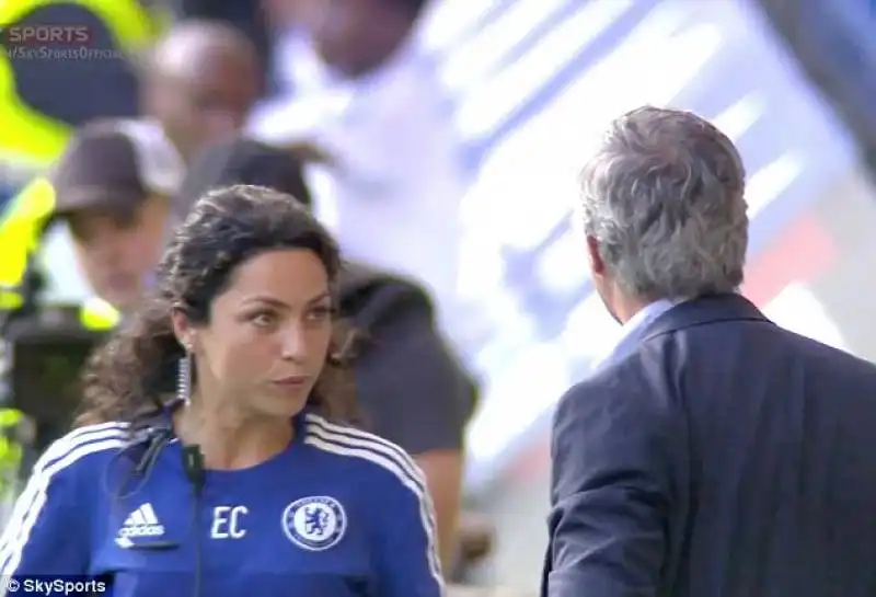 jose mourinho e eva carneiro  