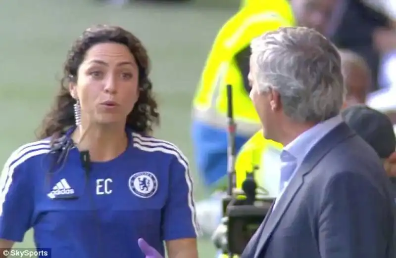 jose mourinho e eva carneiro 