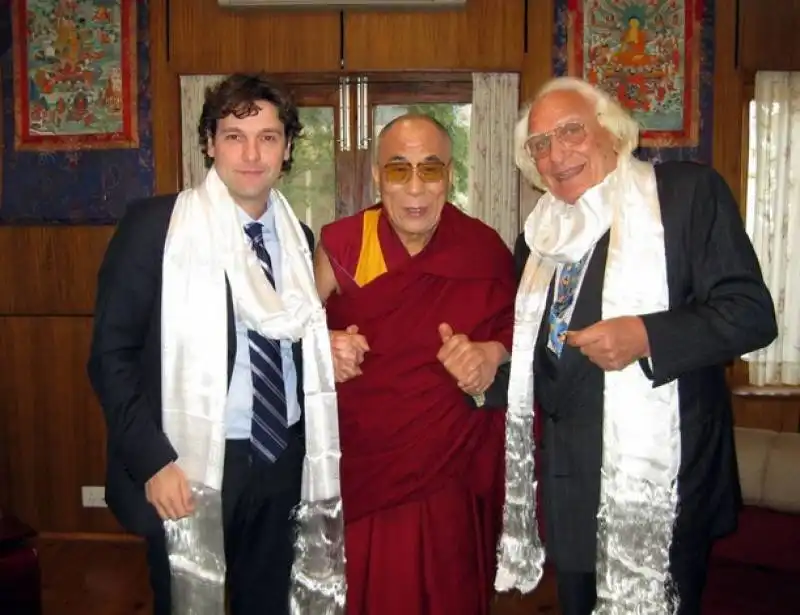 marco pannella e il dalai lama