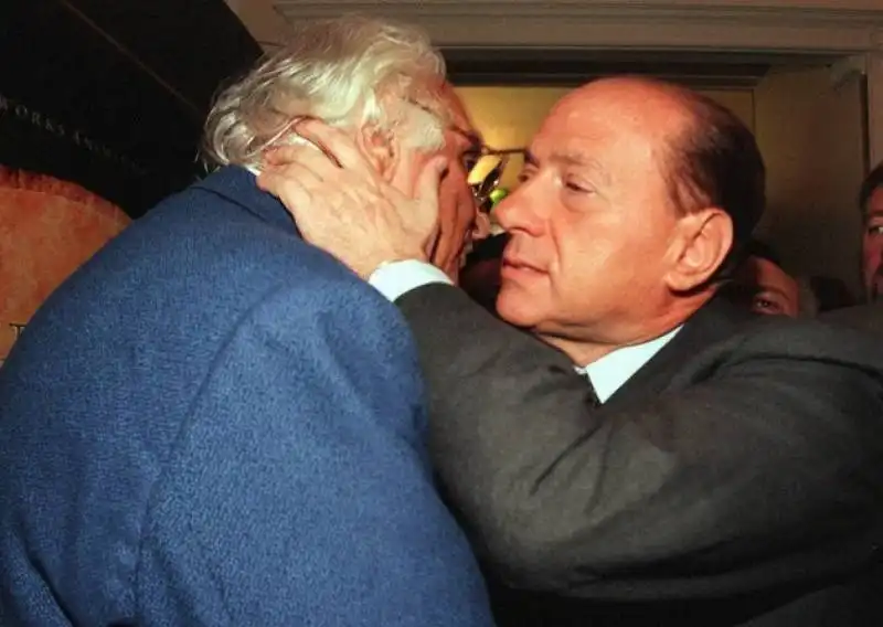 marco pannella e silvio berlusconi