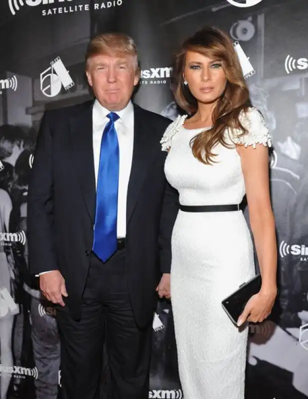 MELANIA E DONALD TRUMP