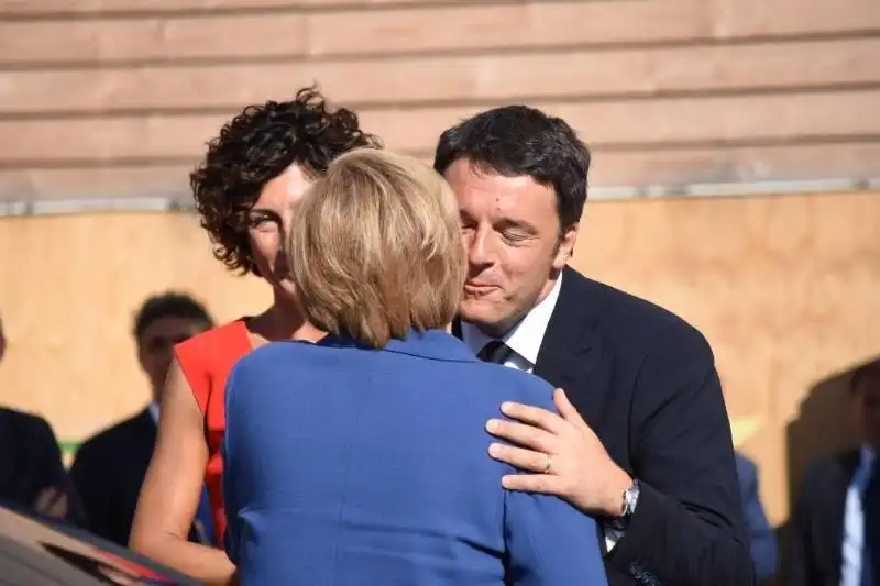 MERKEL RENZI ALL'EXPO