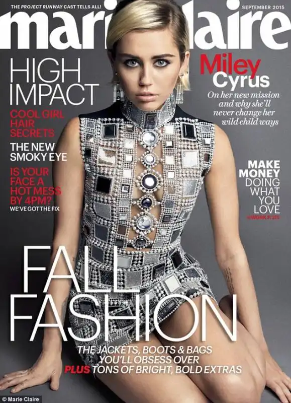 miley marie claire