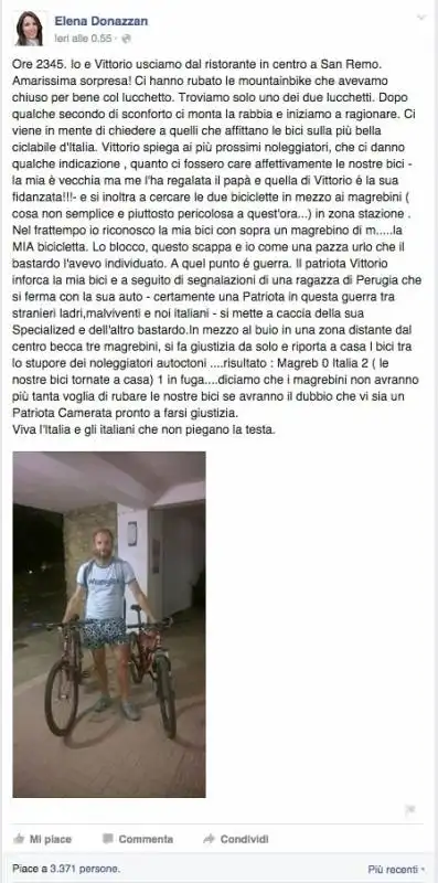 POST DI ELENA DONAZZAN - MAGREBINO DI M