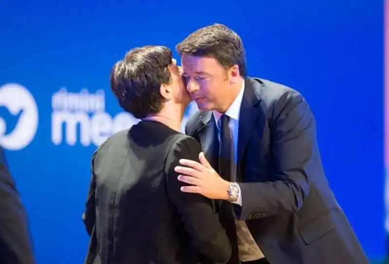 renzi al meeting di rimini  1