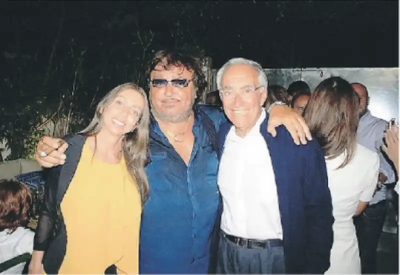 silvio baldoria   smaila con franco carraro e mariarosaria rossi