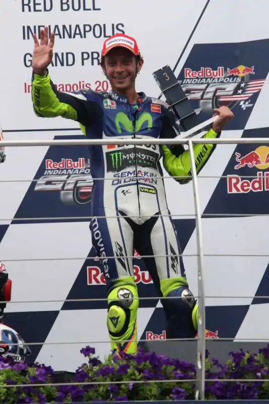 valentino rossi a indianapolis  