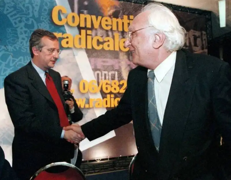 walter veltroni e marco pannella