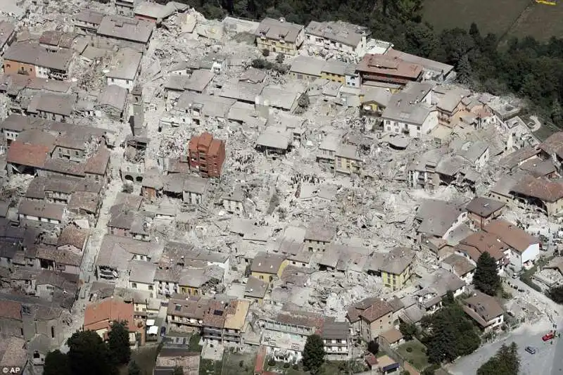 amatrice non esiste piu