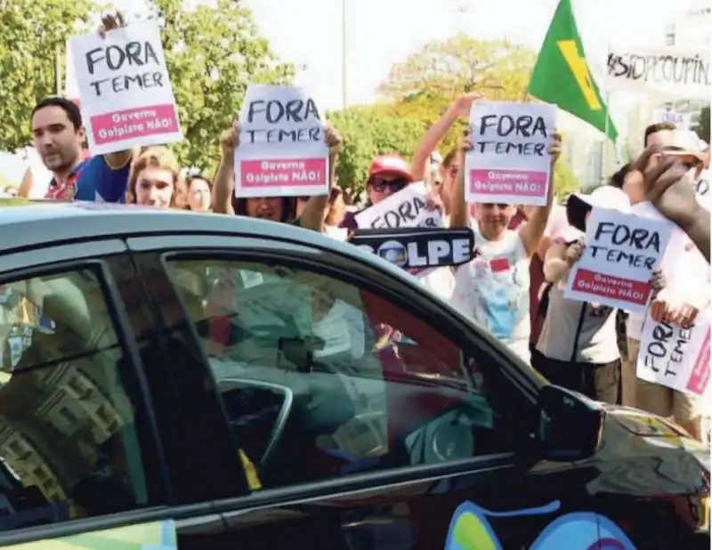 BRASILE - PROTESTE CONTRO TEMER