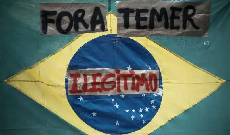 BRASILE - PROTESTE CONTRO TEMER