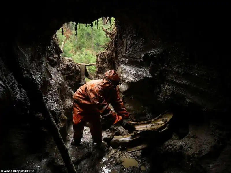 cacciatore di mammut in siberia