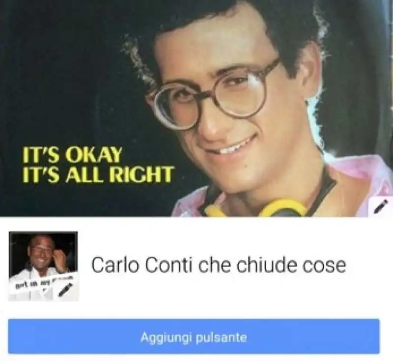 carlo conti  chiude cose