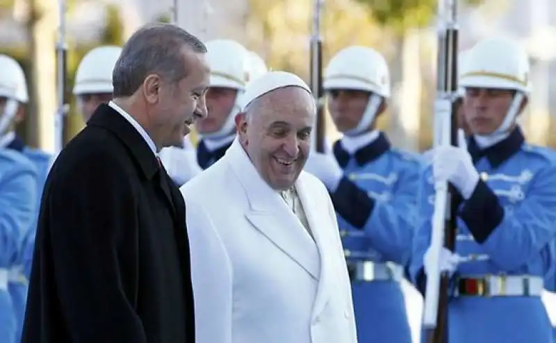 erdogan papa francesco bergoglio