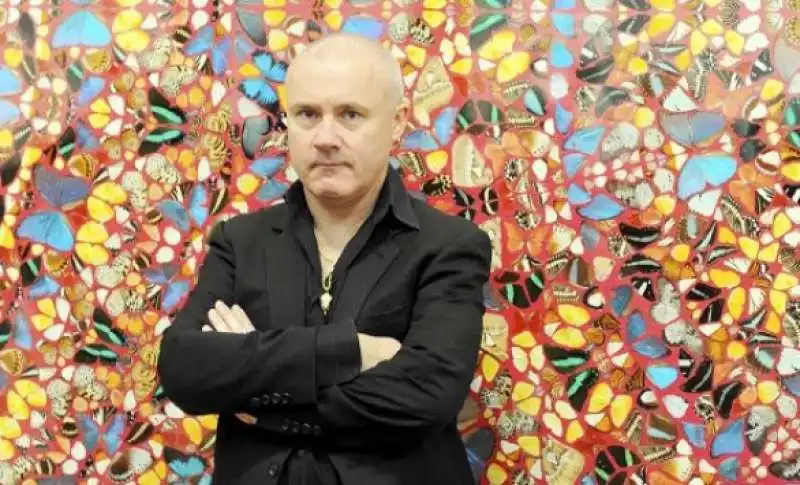 FARFALLE MORTE DAMIEN HIRST