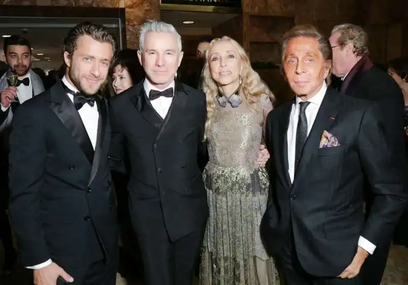 Francesco Carrozzini - Baz Luhrmann - Franca Sozzani - Valentino Garavani